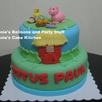 Titus Paul's Farm Theme Cake