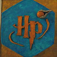 Harry Potter Logo cake