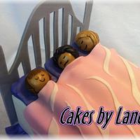 Sleepover Bed Cake