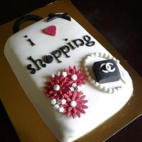 I love shopping cake