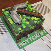 Minecraft for Matty's birthday