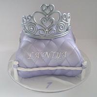 Princess - tiara on pillow