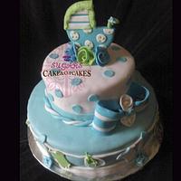 Baby Shower Boy Cake