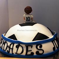 Tarta de futbol del Real Madrid,  Cake of Real Madrid football club