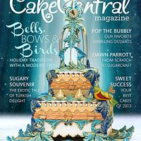 Bells, bows & birds..VOLUME 4 ISSUE 12 CAKE CENTRAL MAGAZINE