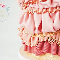 Pink Flapper Cake