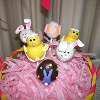 Easter Themed Cake Pops