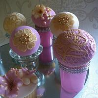 Pink, Cream & Gold Collection 