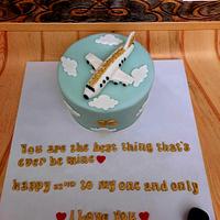 "Message of Love cake"