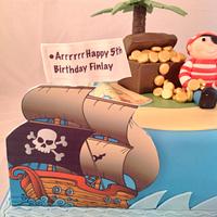 Cute Pirate Cake