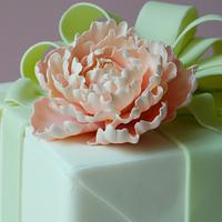 A Gift Box Cake