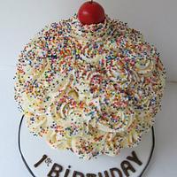 Giant Cupcake Smash cake