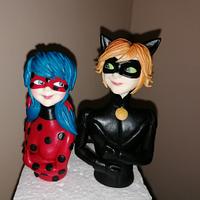 Lady bug and cat noir