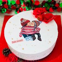 Love Christmas cake 