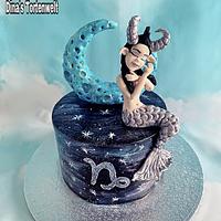 Capricorn Zodiac Cake ♑️