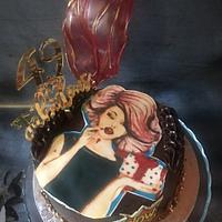 Chocolate mousse cake 