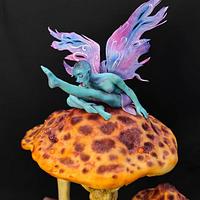 The mushrooms by Victoria Zagorodnya 