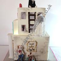 zombie wedding cake!