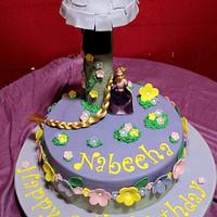 Rapunzel/Tangled Themed Birthday cake! 