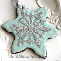 Sparkling Snowflakes cookies