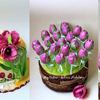 Tulips Cake