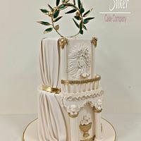 roman design cake