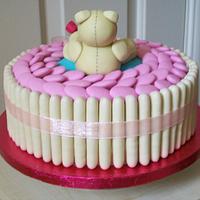 Cute Teddy Birthday Cake