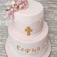  Christening cake