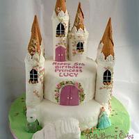 Castle cake for Princess Lucy