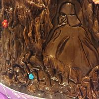 Grad Cake (Star Wars +s Added)...