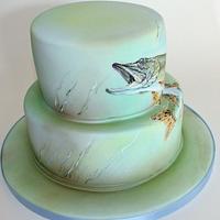 Pike Birthday Cake