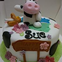 Cow cake for Sue