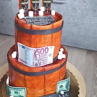 Whisky cake