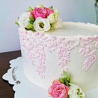 Flower cake 