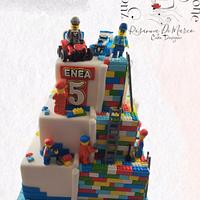 Lego city cake