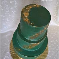 Elegant cake for man