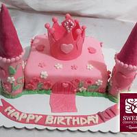 "Castle Cake " , Princess Castle Cake 