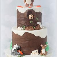 The Gruffalo's child cake....