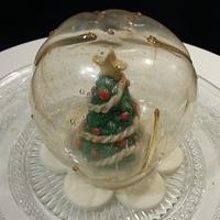 Snow Globe Cake Topper