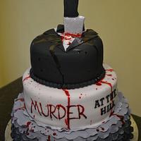 Murder Mystery cake 