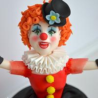 Clown Cake Topper