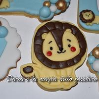 Baby lion cookies