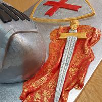 Medieval knight Cake
