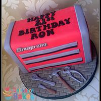 Tool Box Cake - Snap-on