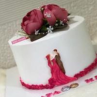 Engagement cake 👰💍🤵