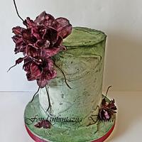Stone texture cake