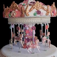Carousel cake