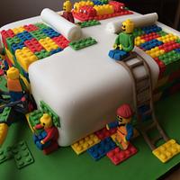 Lego cake. 
