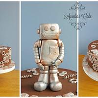 Steampunk cake for engineer