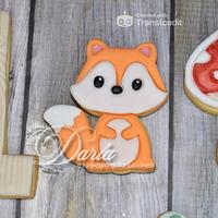 Wood animals cookies